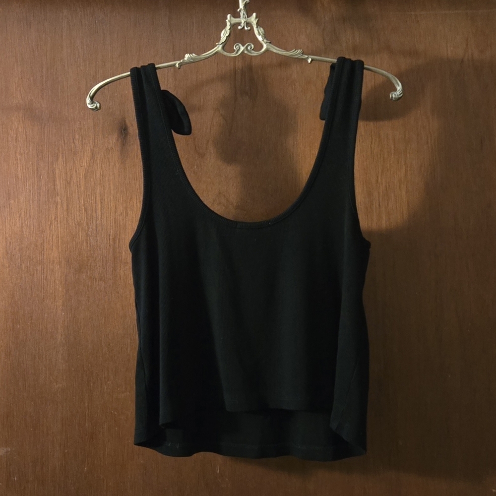 Marine Layer Lexi Rib Tie Tank - Picture 7 of 11